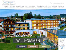 Tablet Screenshot of eibl-brunner.de